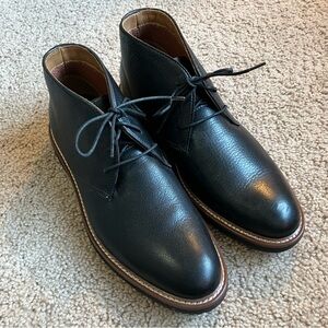 Johnston & Murphy Men’s Upton Black Leather Chukka Boots Size 9&10